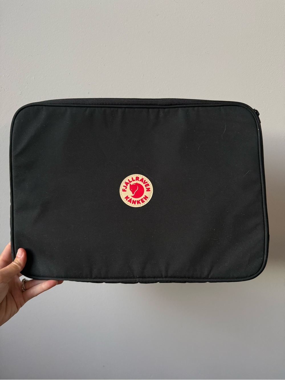 Fjallraven Kanken 15” Black Laptop Sleeve Protective Carry Case